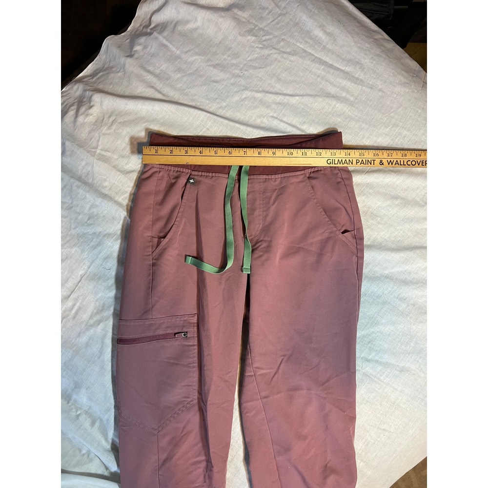 FIGS Technical Collection Cargo Jogger Scrub Pants Dusty Rose XS - Picture 3 of 5